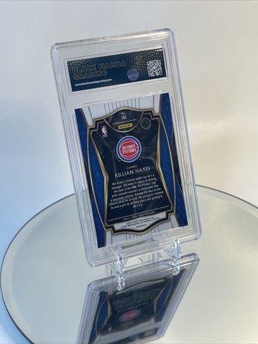 🔥 2020-2021 Select Killian Hayes Premier Blue Prizm Rookie RC #181 BMG 9 🔥 - Picture 2 of 2