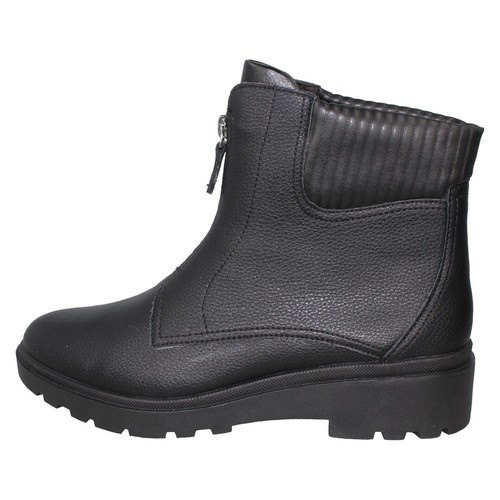 Mujer Clarks ' Calla Cremallera ' Informal Botines de Piel - Ancho D - Imagen 2 de 18