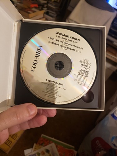 Unplayed Leonard Cohen Closing Time Special Limited Edition Import CD Box - Picture 8 of 9