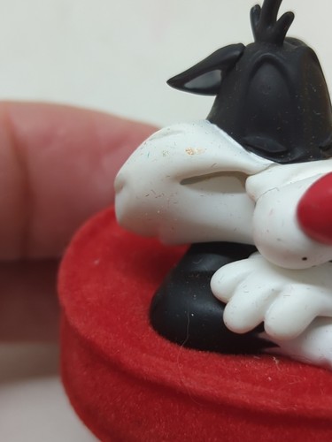 'Era la notte prima di Natale Looney Tune Tweety Silvestro ornamento FUNZIONA - Foto 17 di 17