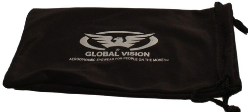 Nylon Framed Padded Motorcycle Sunglasses/Unbreakable Biker Glasses + FREE Pouch - Picture 6 of 10