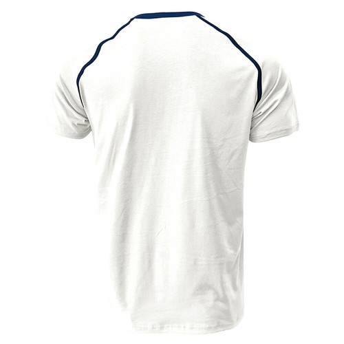 Men Henley Button T-Shirt Tops Short Sleeve Solid Casual Solid Shirt Blouse Tees - Picture 7 of 24