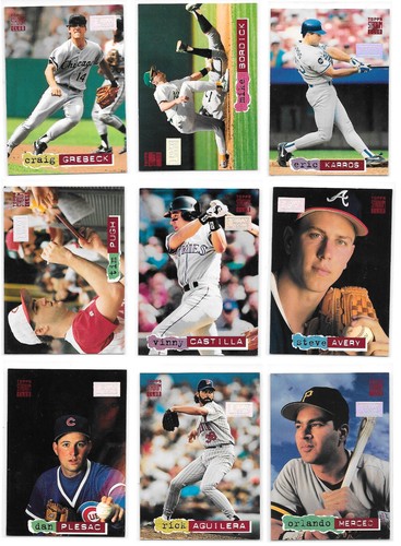 1994 Topps Stadium Club Baseball First 1st Day Issue Parallels - You Pick - Picture 72 of 151