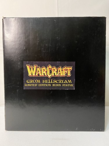 2003 Warcraft Grom Hellscream Statue - #11 of 1500 - Brand New In Packaging - Picture 11 of 12