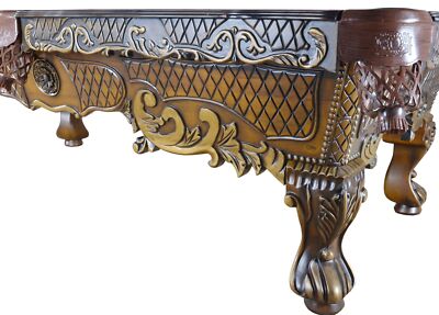 アンティーク.ビリヤード Antique L Decker Billiard Co - Carved