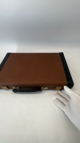 Backgammon im Koffer Brettspiel Gesellschaftsspiel mit Buch für Anfänger - Video 1 von 1