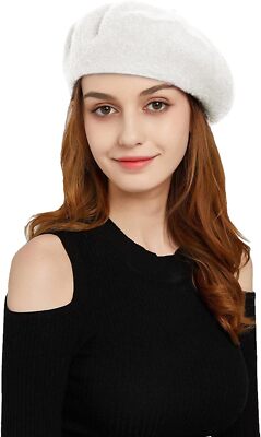 Classic and Stylish French Beret Hats for Women Amazon.com: Women Wool Beret Hat, Classic French Style  main image 2