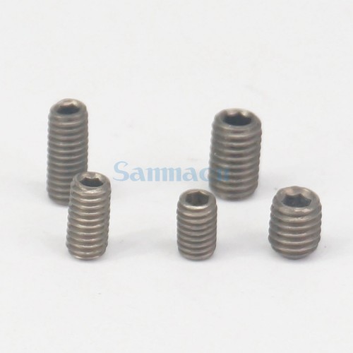 (20) Tornillo antiácido corrosión ácida con punto de taza de titanio M4/M5/M6 GR2 - Imagen 3 de 4