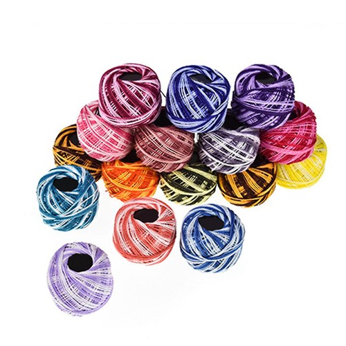 16 Roll Embroidery Thread Set Cross Stitch Embroidery Thread Craft Supplies 9L - Picture 5 of 13