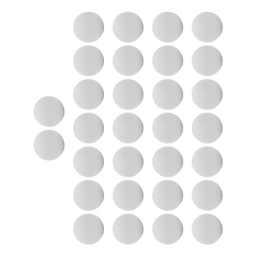 (White)30pcs 21.5mm EVA Foam Balls Soft Foam Practice Balls CH - Afbeelding 2 van 22