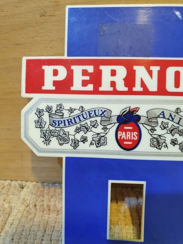 Pernod Schild Abzeichen Bar Optik Fronthalterung Pub Haus Getränke Flasche Männerhöhle - Bild 2 von 8