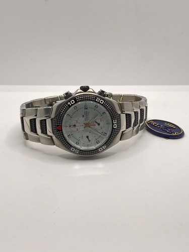 Orologio Uomo Pryngeps Chronograph Racing con Datario in Acciaio Bicolore - Foto 5 di 6