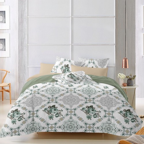 Soft Indian Boho Striped Duvet Cover Set Bedding Set Double King Size Pillowcase - Picture 122 of 161