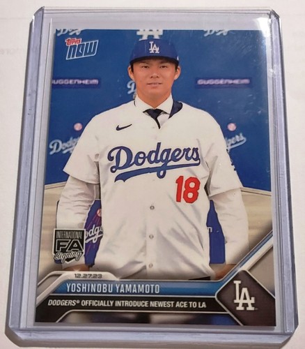 Yoshinobu Yamamoto 2023 Topps Now #OS-25 Los Angeles Dodgers - Bild 3 von 4