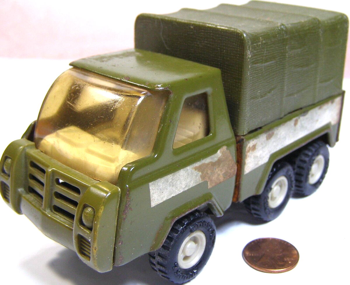 Buddy L. Corp. Japan T-415 Truck Transport Tin & Plastic No Decals