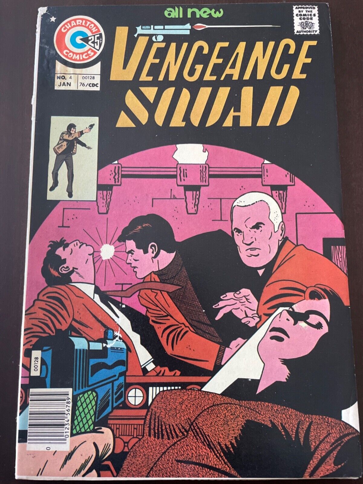 Vengeance Squad #4 Vol 1 (Charlton Comics, 1976) Ungraded