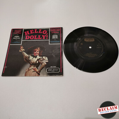 the allegro theatre orchestra hello dolly! 7'' vinyl record very good condition