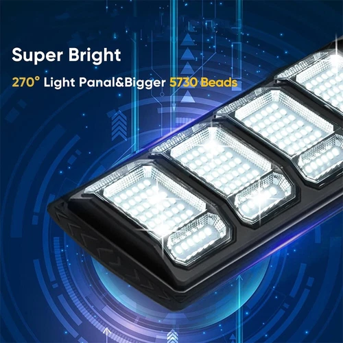 Commercial 99000000LM LED Outdoor Dusk to Dawn Solar Street Light Road Area Lamp - Bild 10 von 16