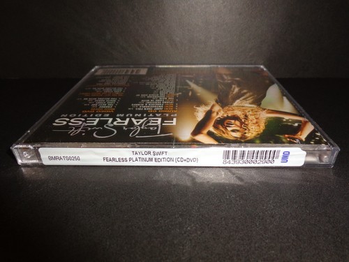 Taylor Swift FEARLESS Platinum Edition 2009 CD+DVD Big Machine BRAND NEW SEALED - Picture 4 of 13