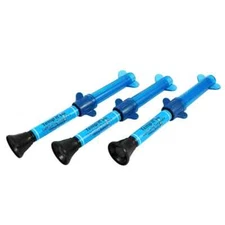 Dental Spident Temp it Blue LC Temporary Filling Material 3g x 3 Syringes