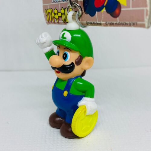 Banpresto 1999 Nintendo Super Mario Fiesta Figura Llavero Luigi - Imagen 4 de 8