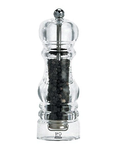 Peugeot 900818 Nancy 7 Inch Pepper Mill, Acrylic
