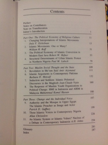 Islam And The Political Economy Of Meaning 1987 Roff Hardcover W/DJ - Picture 7 of 8