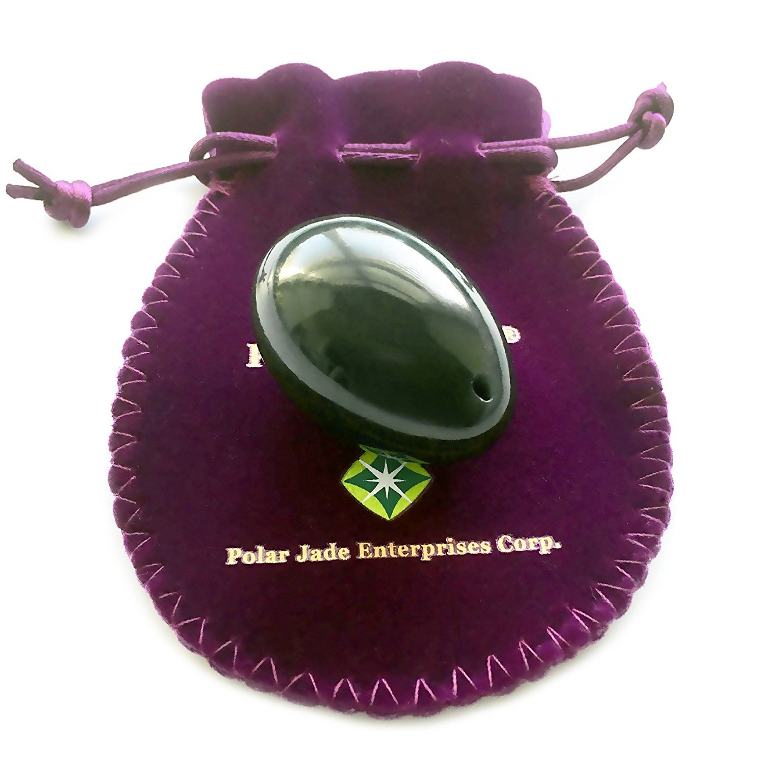 Nephrite Jade Egg, Medium, Drilled, with with with Unwaxed String and Instructons, for All c3bdb5 Nephrite Jade Egg, Medium, Drilled, with with with Unwaxed String and Instructons, for All c3bdb5