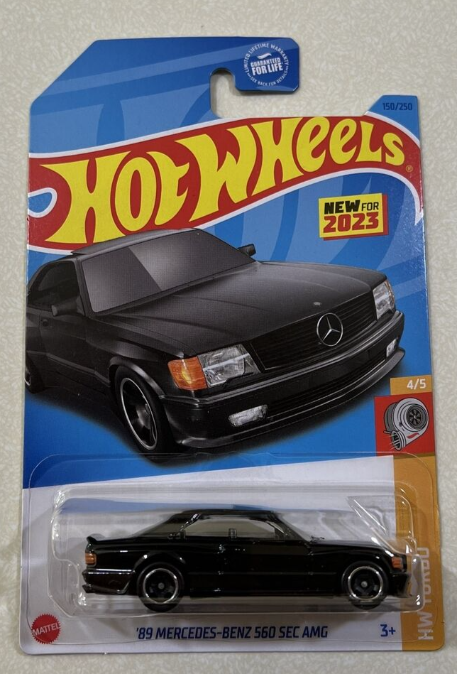 ミニカー Hot Wheels 1989 Mercedes vs DODGE VAN NEW 2023 Hot Wheels G Case 89 Mercedes Benz 560 SEC AMG VHTF