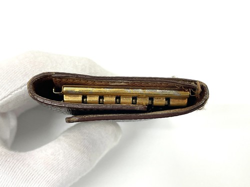 Authentic LOUIS VUITTON Monogram Multicles 6 Key Case M62630 Brown As is - Afbeelding 3 van 14