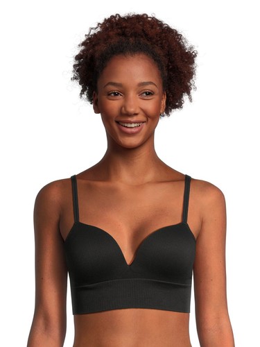 NoBo Wirefree Convertible Straps Push-Up Plunge Bra Size L, XXL - Picture 9 of 13
