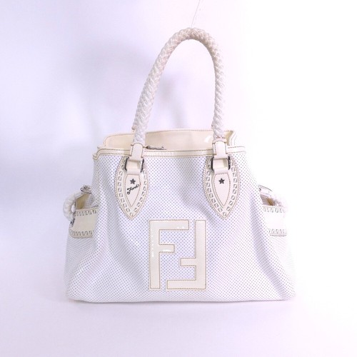 FENDI Logo back Shoulder Bag
