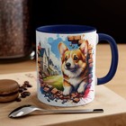 Pembroke Welsh Corgis, Special Gift, Birthday Gift, Accent Coffee Mug, 11oz