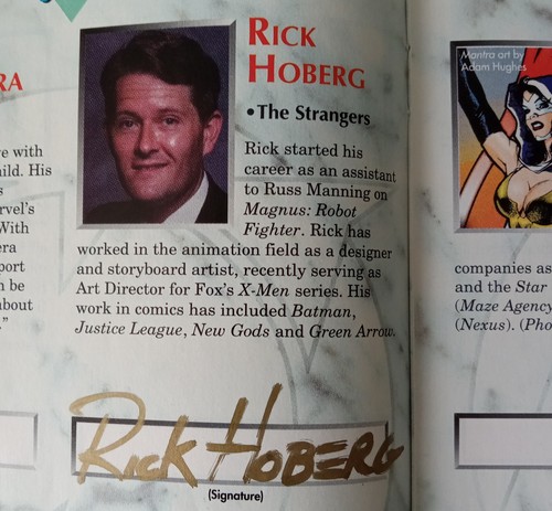 Malibu Signature Series #1 Signed D Ammerman, Rick Hoberg, Len Strazewski - Picture 6 of 8