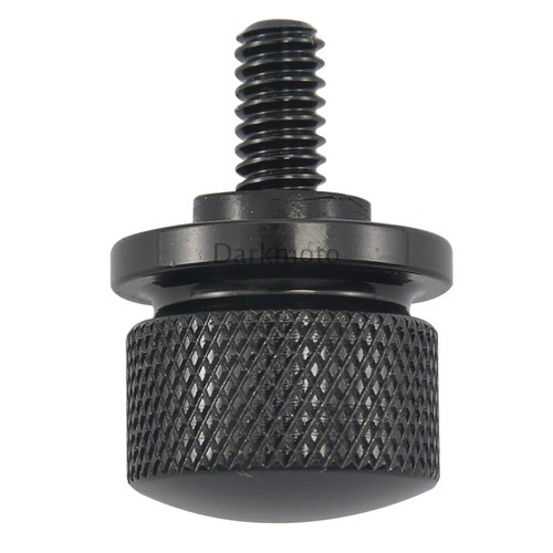 Black Motorcycle Rear Seat Bolt Billet Mounting Screw Nut Kit For Harley Touring - Picture 5 of 10