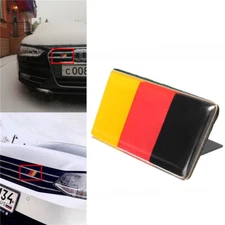 Front Car Grille Bumper German Flag Emblem Badge Sticker For VW Golf/Jetta Audi