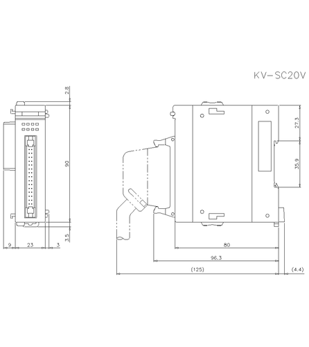1pcs KEYENCE KV-SC20V Counter Unit New - Picture 5 of 5