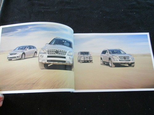 Mercedes Benz GL R ML 2009 clase G folleto ML320 ML63 GL450 550 G55 AMG catálogo - Imagen 2 de 11