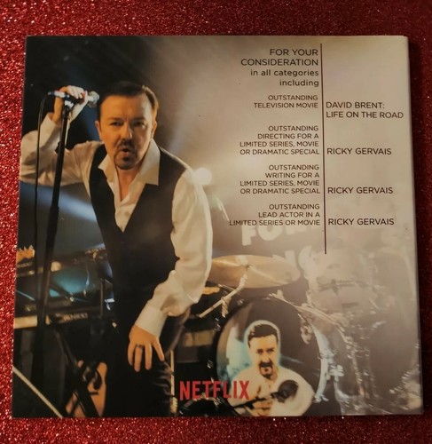 2017 DAVID BRENT RICKY GERVAIS EMMY FYC DVD STAND-UP SPECIAL LIFE ON THE ROAD OP - Picture 4 of 4