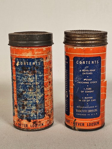Dutch Brand Emergency Patch • Tire Repair Kit No. 18 • (Lot of 2 cans) - Picture 3 of 7