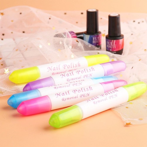 Nail Polish Corrector Pens - Refillable Nail Erase Pen Manicure Tools 1pc Sets - Picture 2 of 16