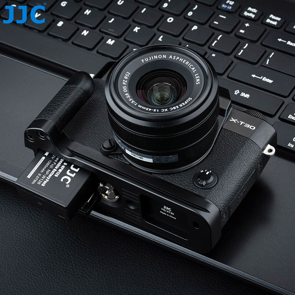 JJC Metal Camera Hand Grip for Fujifilm X-T30 III XT30 X-T20 X-T10