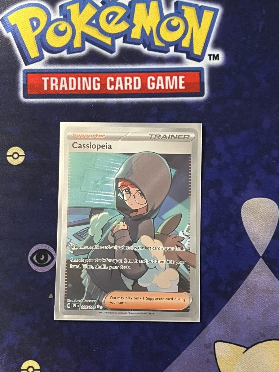 Cassiopeia 86/64 | Ultra Rare | Full Art Trainer | Holo