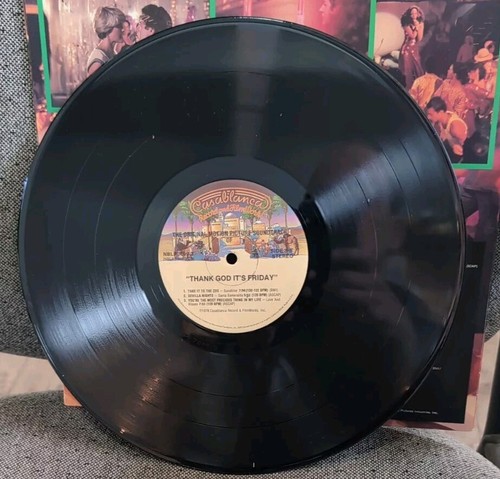 Thank God It's Friday Soundtrack Vinyl LP 1978 Columbia Pictures,3 record set - Picture 16 of 17