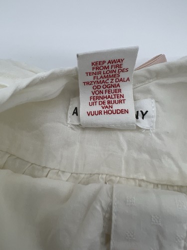 Artisan Ny Girl’s Size 2T White Muslin Ruffle Dress Lined Easter Spring Summer - Bild 8 von 11