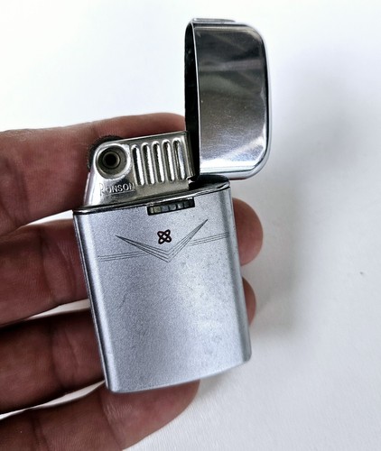 Vintage Ronson Varaflame Windlite Atomic Design Butane Lighter 111 - Bild 6 von 9