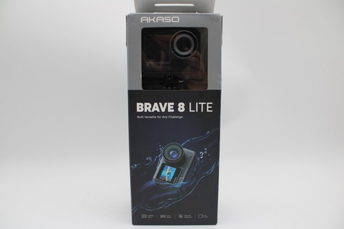 AKASO Brave 8 Lite Waterproof Action Camera, 4K 60 Ultra HD Video, 20MP Photo - Picture 1 of 11