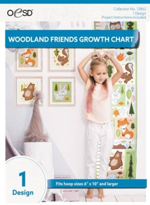 Woodland Friends Growth Chart OESD | eBay