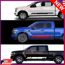 Fit Ford 2021 Raptor F150 Truck Door Side Bottom Skirt Decal Sticker Vinyl
