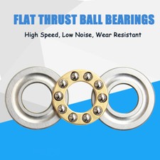 Thrust Bearing F2-23M Miniature Plane Thrust Bearing Steel Thrust Ball Bearing